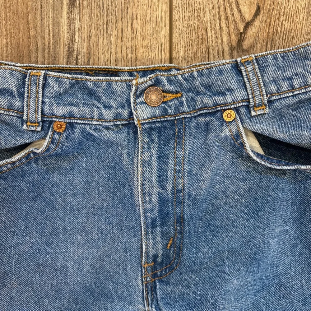 Vintage Levi’s Orange Tab 631 Jeans 24x29 | Youth 16 | 90s High Rise Straight - Picture 6 of 11